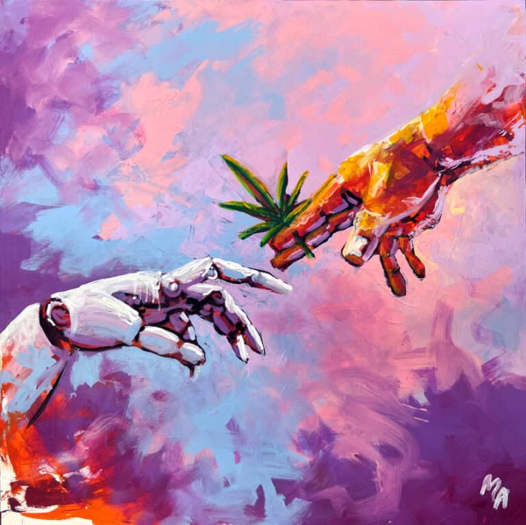 The Parable of Consciousness — artwork by Sir Calvert Jones