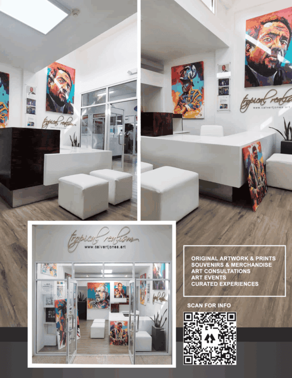 Tropical Realism™ Brand Space gallery interior